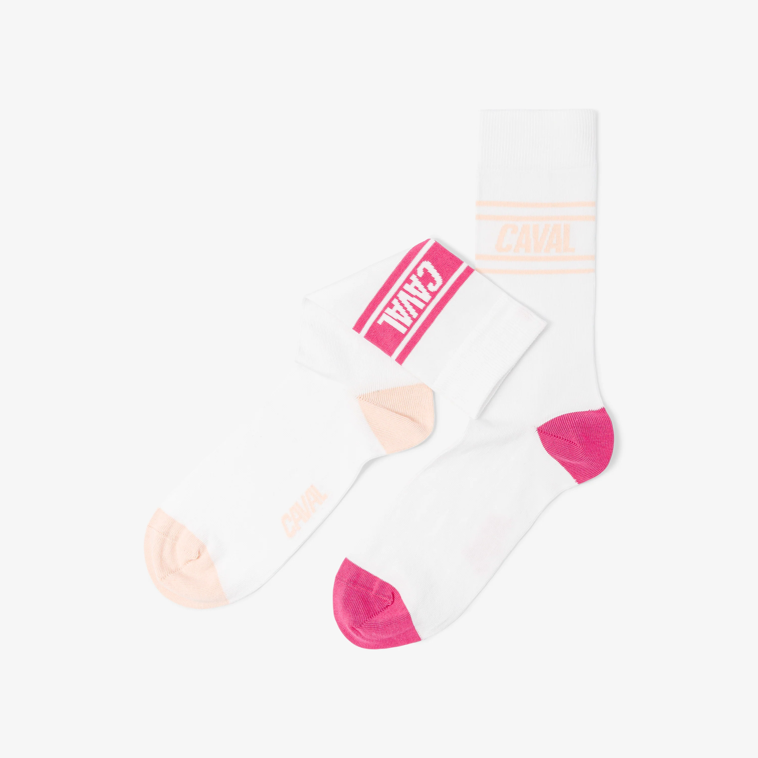 Chaussettes - Rose & Orange - Light - Image 3