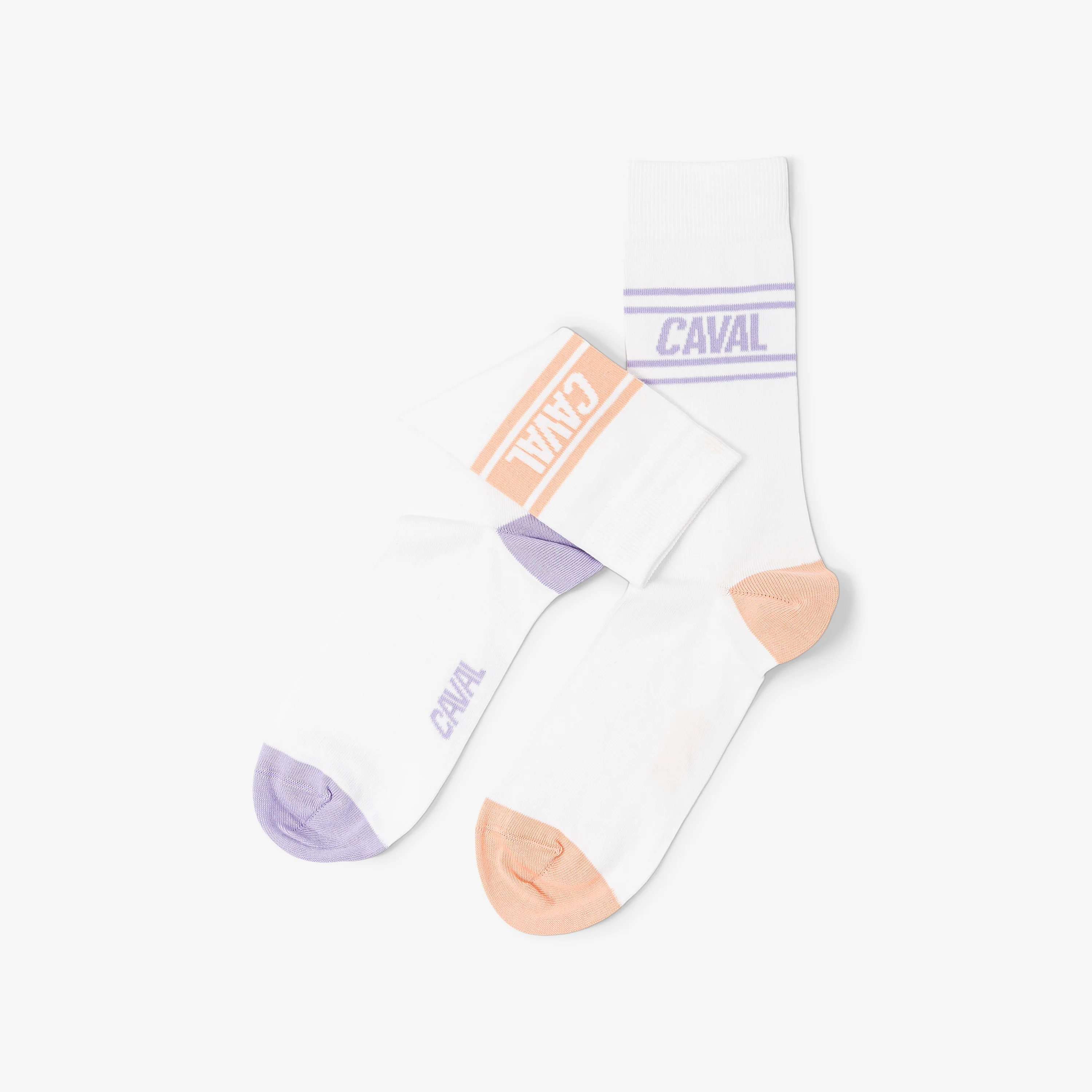 Chaussettes - Violet & Orange - Light - Image 3